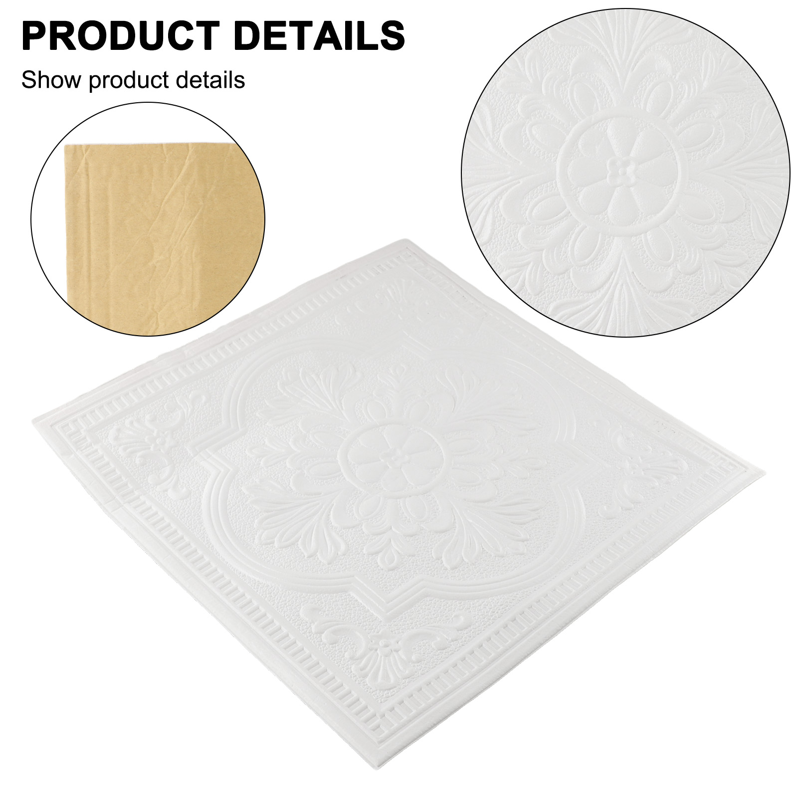 Wall Panel 3D Texture - 3D Stone Texture Foam Wall Panels