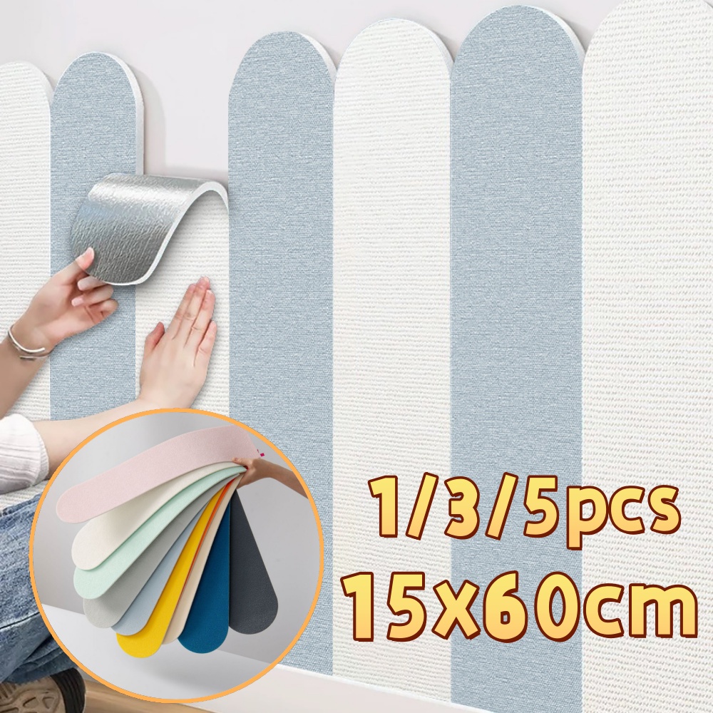 1/3/5pcs Self Adhesive Diatom  - Wall Panel 3D Texture recension och pris