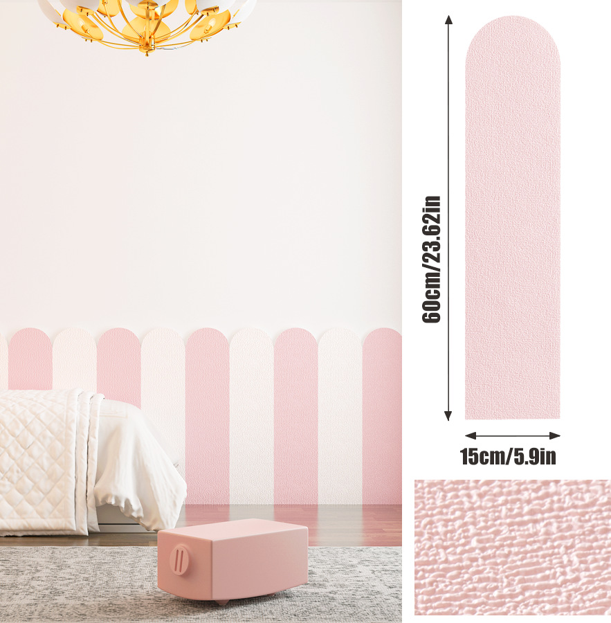 1/3/5pcs Self Adhesive Diatom  - Wall Panel 3D Texture recension och pris