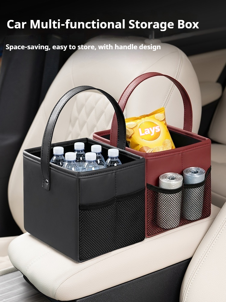 Car Trash Can Car Trunk Storag - Interior Design Logo recension och pris