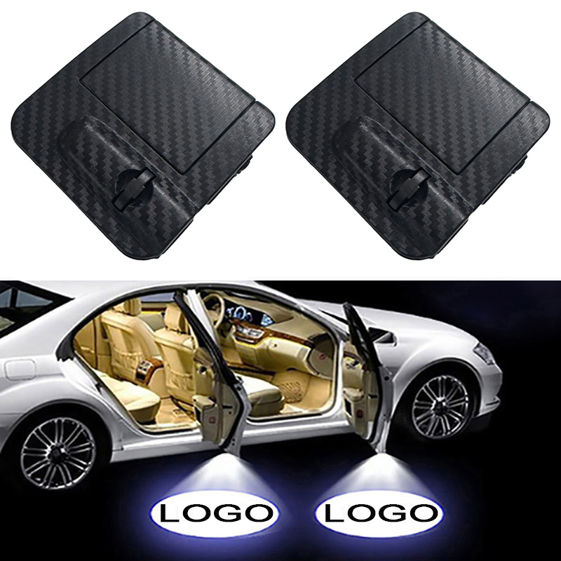 1PC New Car Door Logo Led Welc - Interior Design Logo recension och pris