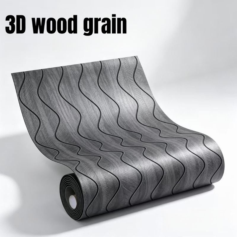 PVC Wood Grain Slat Wall Panel - Wall Panel 3D Texture recension och pris