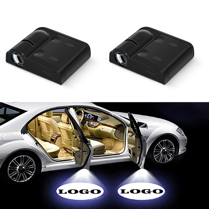 1pcs Car Door Logo Light Welco - Interior Design Logo recension och pris