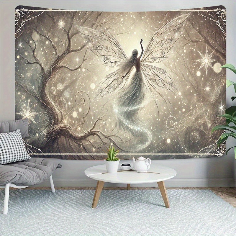 Fantasy Fairy Tree Wall Mural  - Interior Design With Wallpaper recension och pris