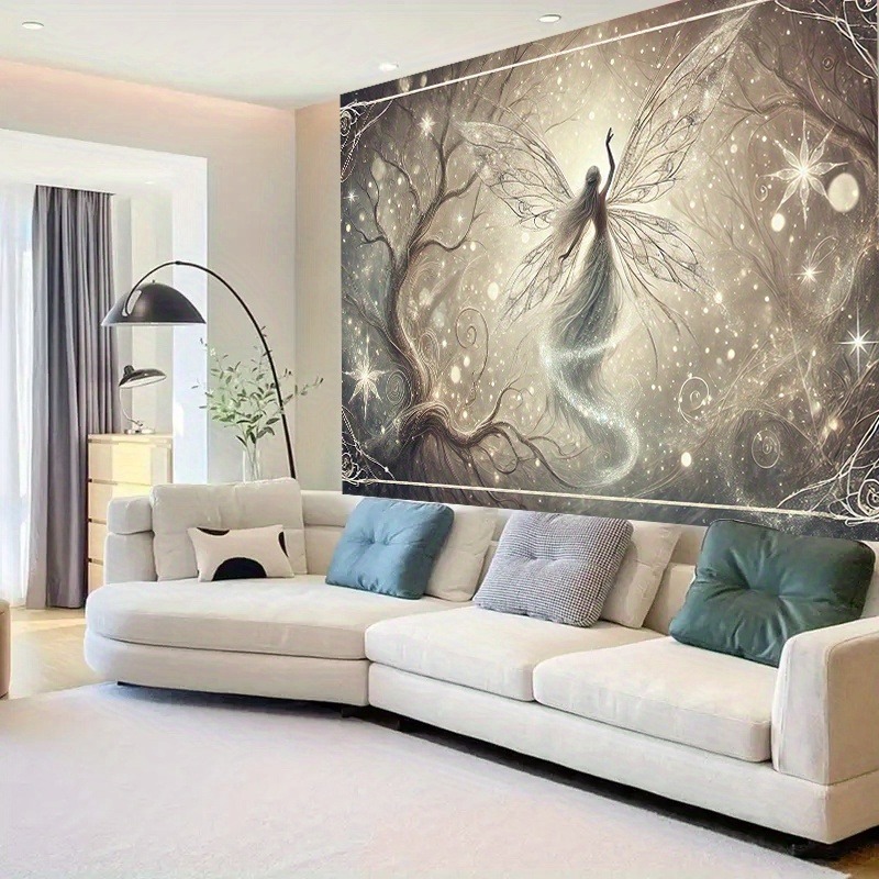 Fantasy Fairy Tree Wall Mural  - Interior Design With Wallpaper recension och pris