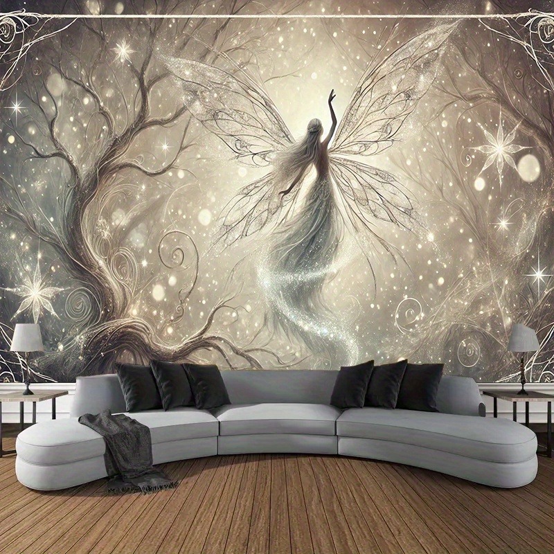 Fantasy Fairy Tree Wall Mural  - Interior Design With Wallpaper recension och pris