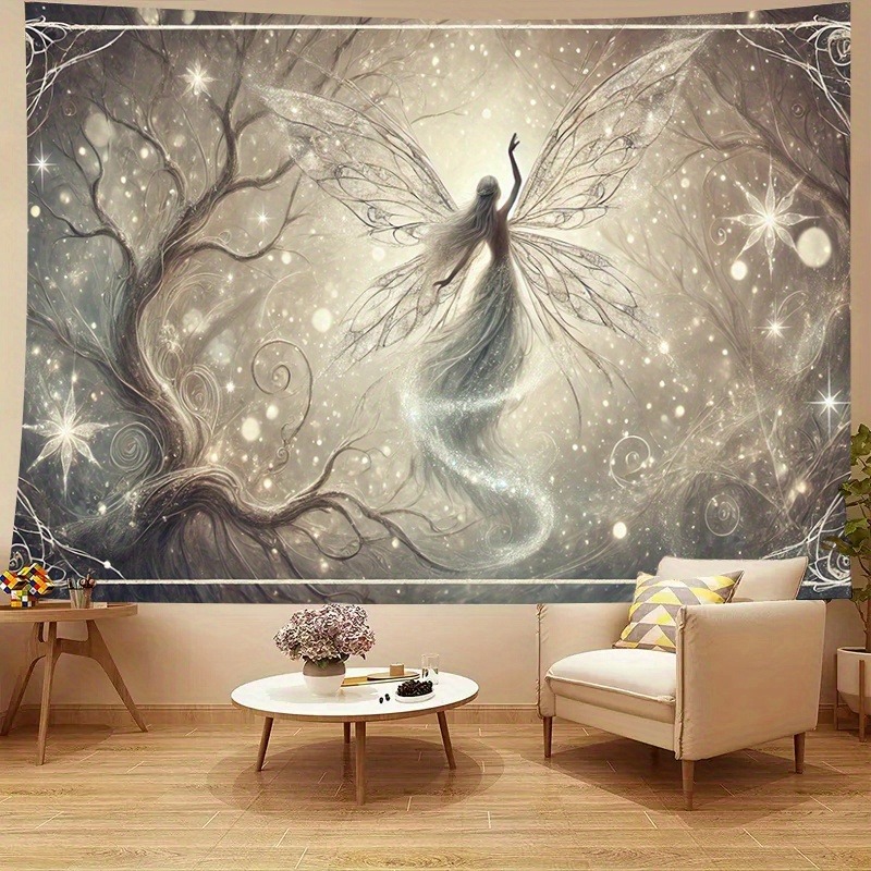 Fantasy Fairy Tree Wall Mural  - Interior Design With Wallpaper recension och pris