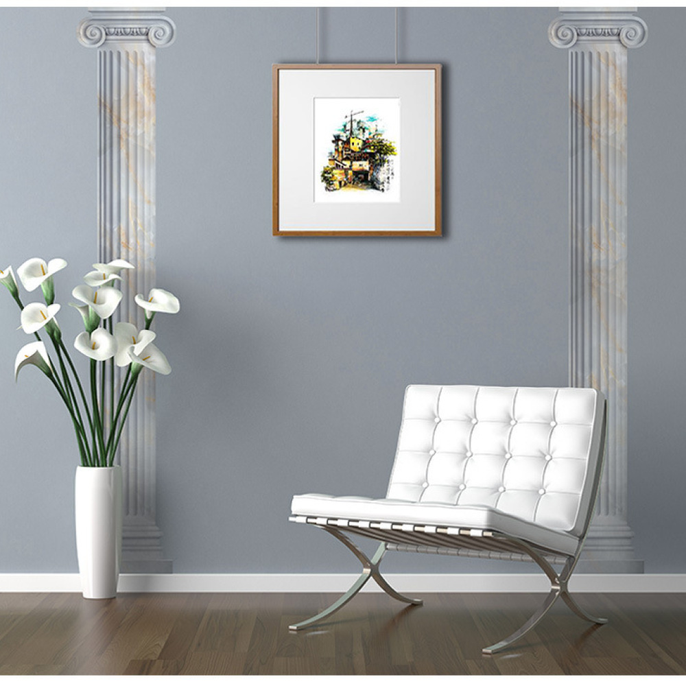 Classic 3D Roman Column Wall D - Interior Design With Wallpaper recension och pris