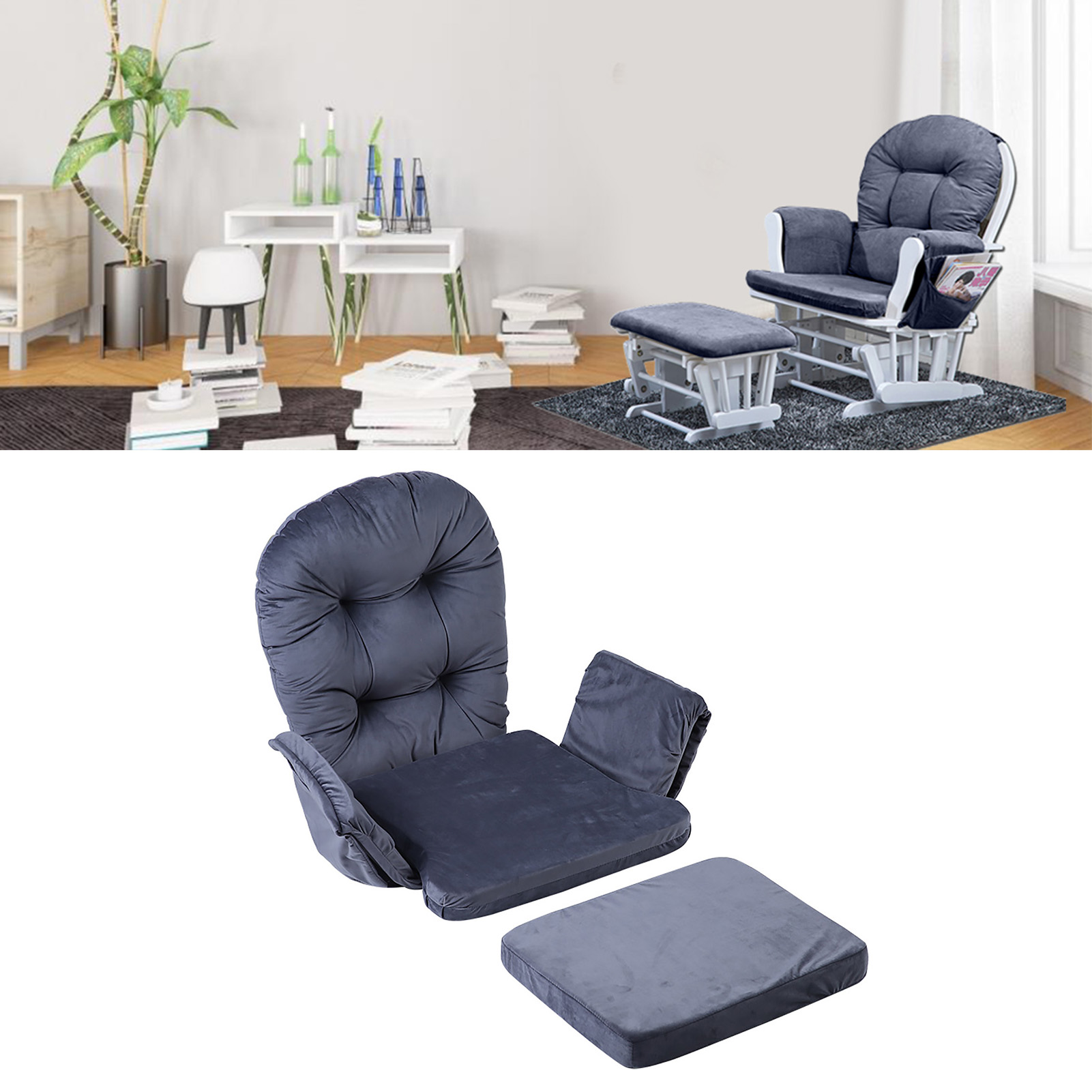 Chair Pad Cushion Soft Velvet  - Velvet Cushion Cover recension och pris