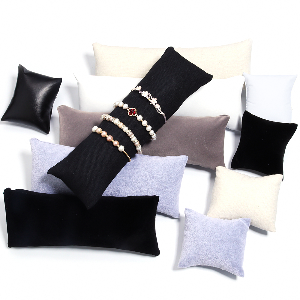 1 Pc Bracelet Watch Display Pi - Velvet Cushion Cover recension och pris