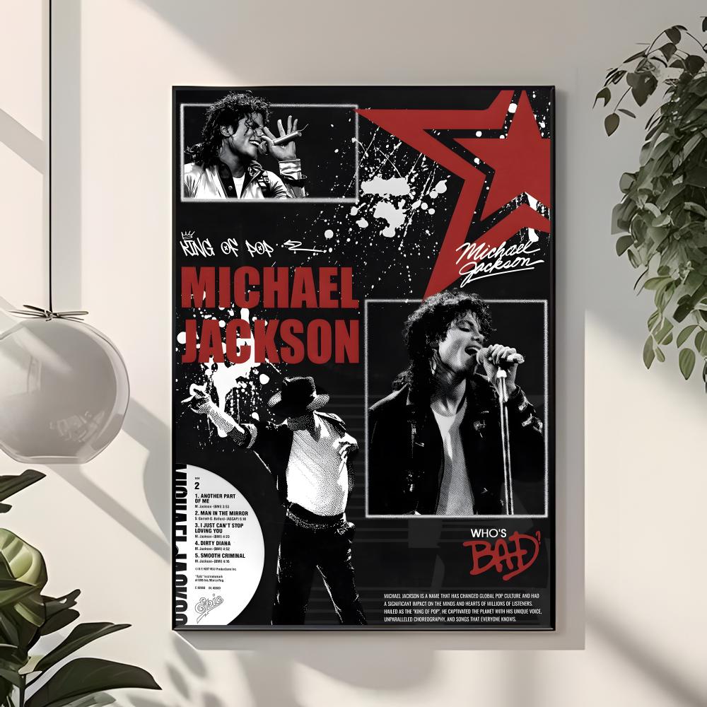 pop dancer M-Michael Jackson P - Interior Design With Wallpaper recension och pris