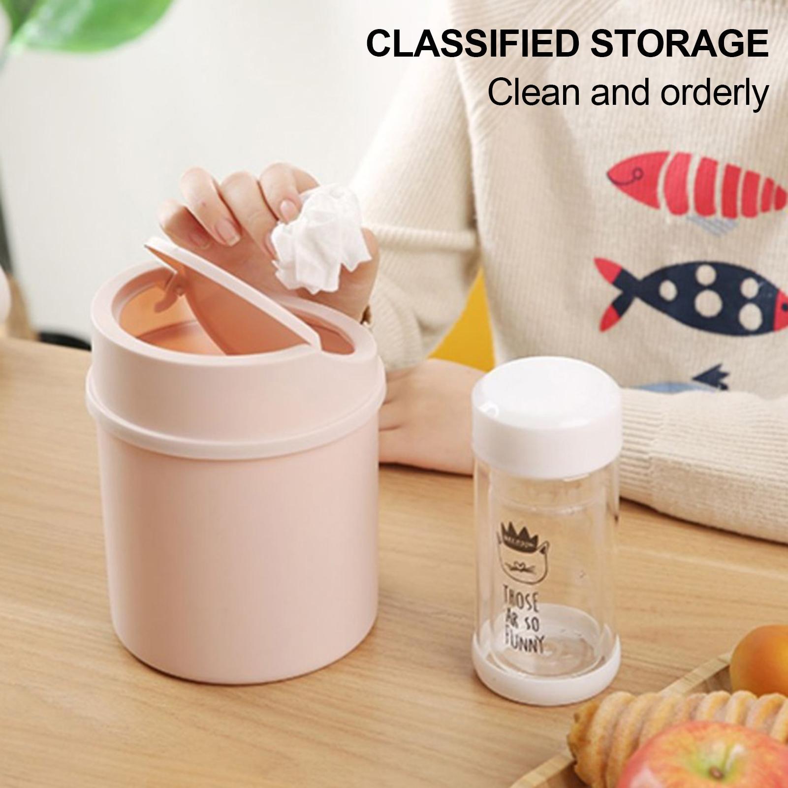 1pc Mini Plastic Desktop Trash - Interior Design Your Home recension och pris