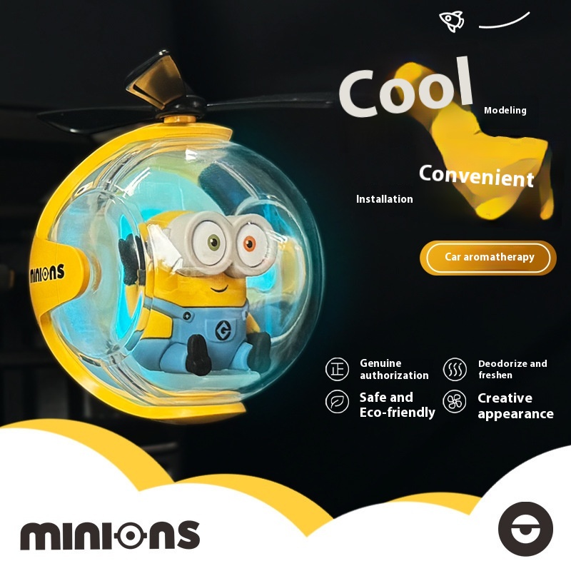 New Minions Cartoon Car Air Fr - Interior Design Article recension och pris