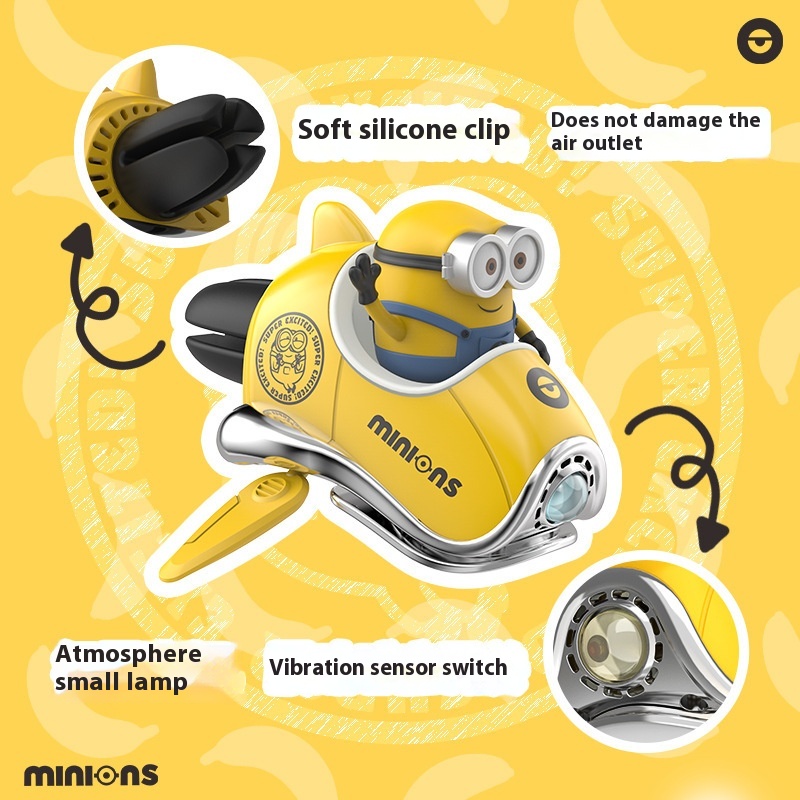 New Minions Cartoon Car Air Fr - Interior Design Article recension och pris