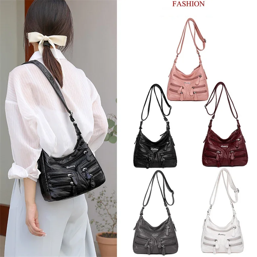 Multi Pocket Shoulder Bag Wome - Interior Design Article recension och pris