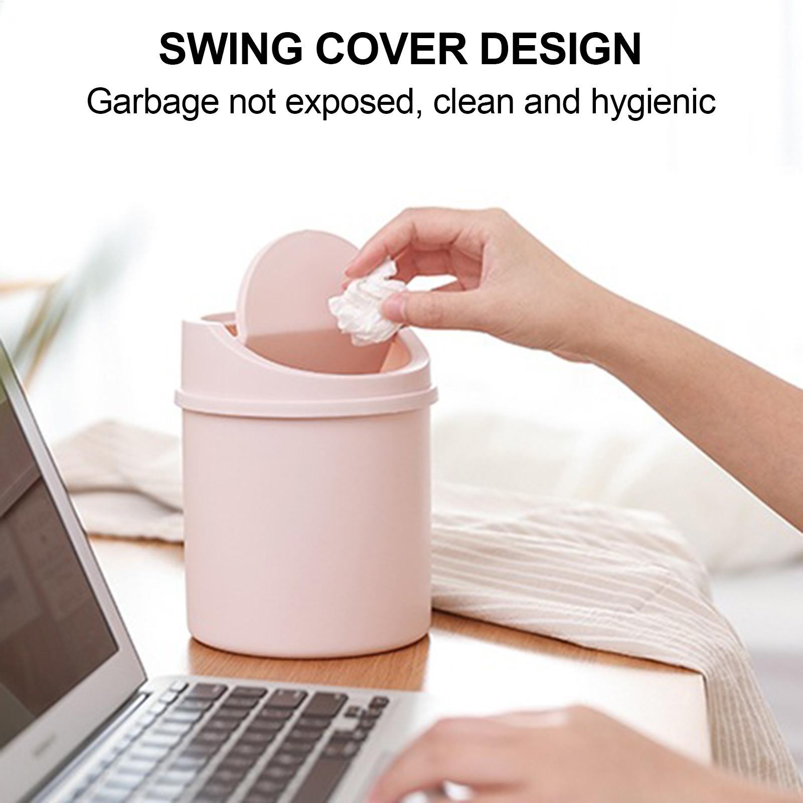 Mini Desktop Bin Small Trash C - Interior Design Your Home recension och pris