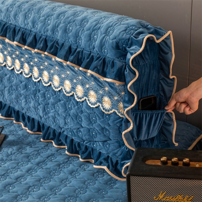 1 piece of polyester material  - Velvet Cushion Cover recension och pris