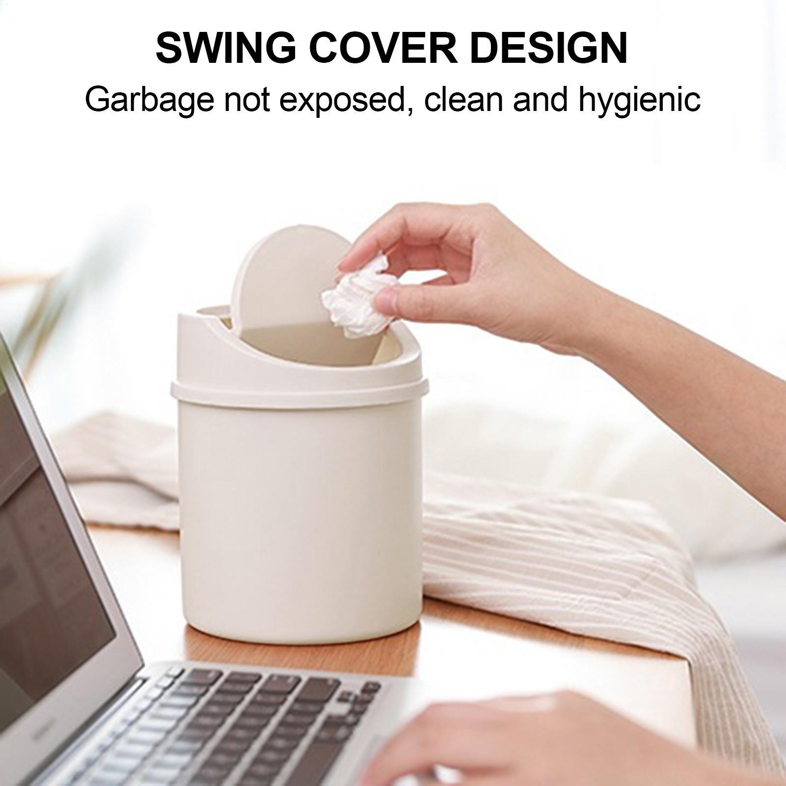 Mini Trash Can with Flipping L - Interior Design Your Home recension och pris