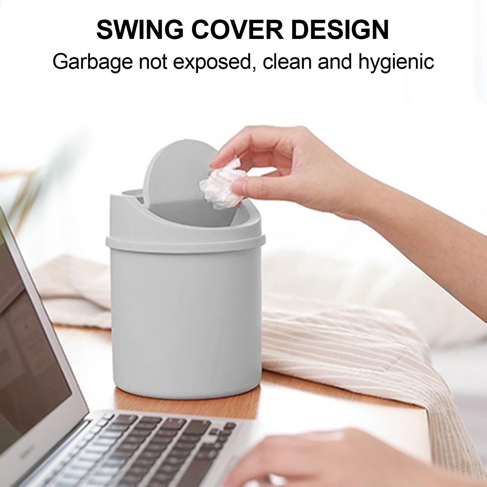 Mini Trash Can with Flipping L - Interior Design Your Home recension och pris