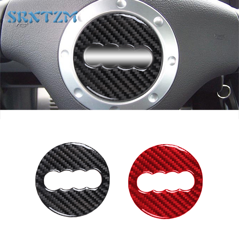 Car Carbon Fiber Steering Whee - Interior Design Logo recension och pris