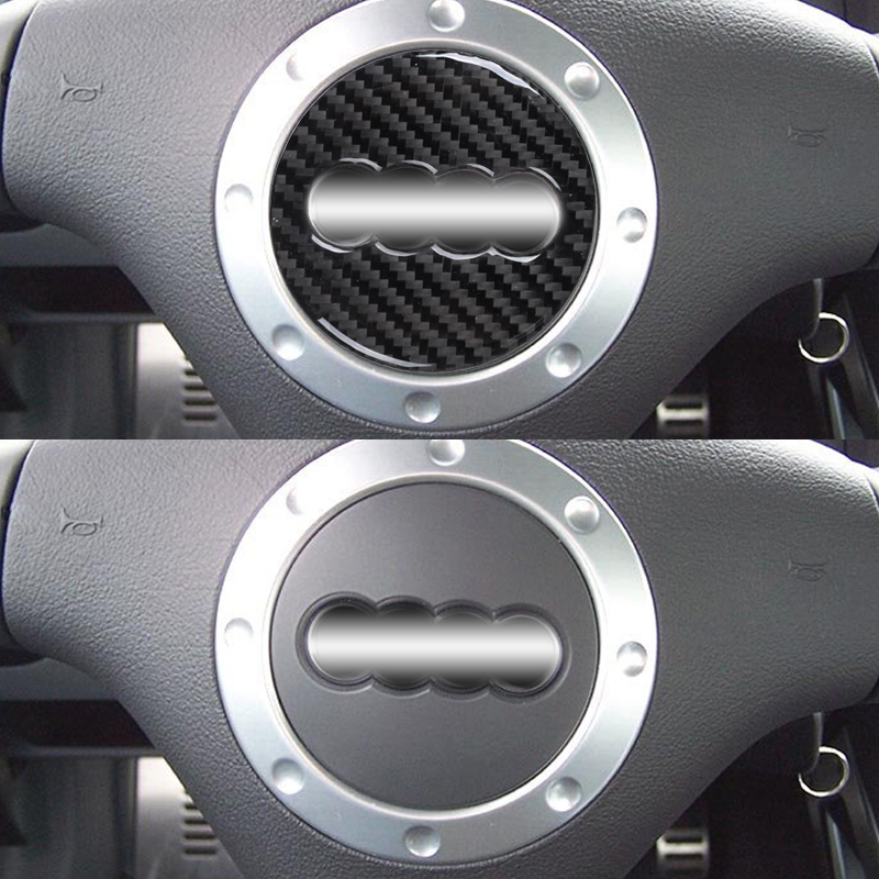 Car Carbon Fiber Steering Whee - Interior Design Logo recension och pris
