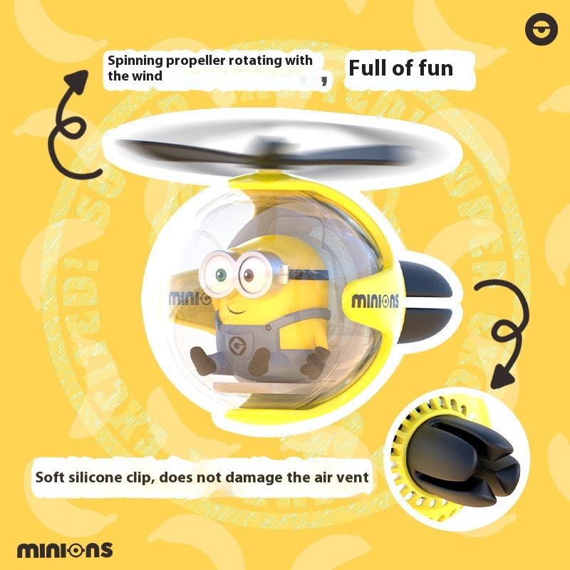New Minions Cartoon Car Air Fr - Interior Design Article recension och pris