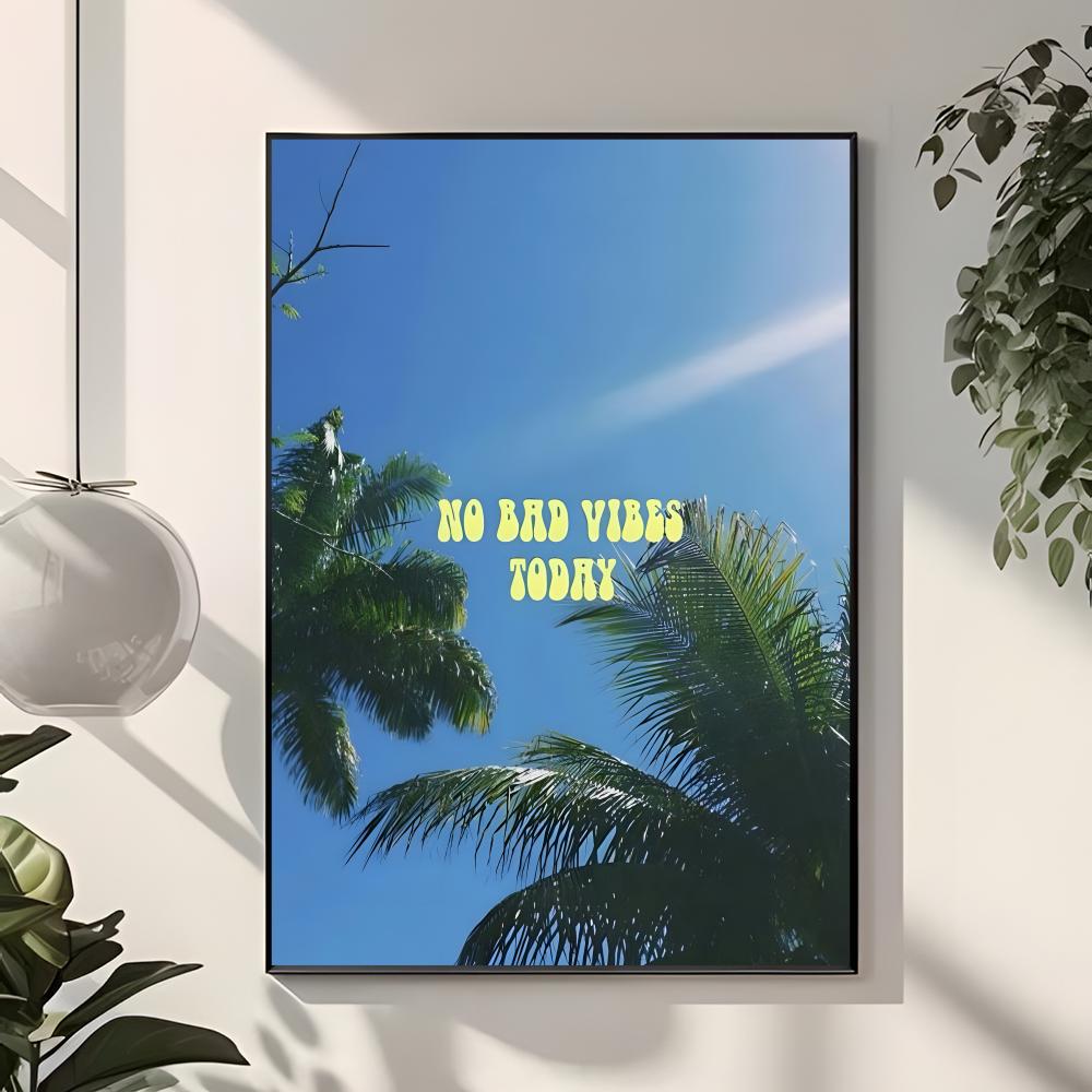 life slogan N-No Bad Days Post - Interior Design With Wallpaper recension och pris